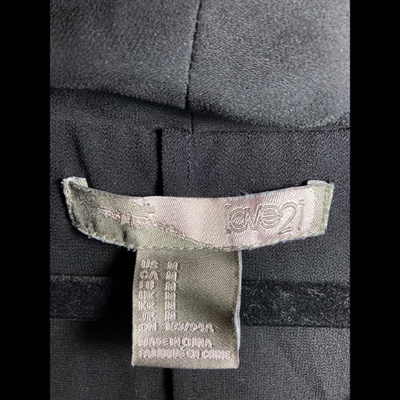 FOREVER 21--DRAPED CHIFFON HI-LOW TOP - Picture 3 of 7